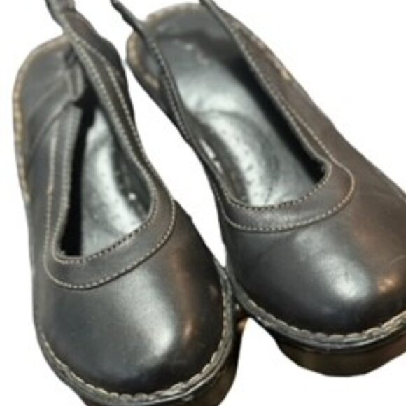 Boc  Born Concepts Slingback Wedge Leather Sandals - Picture 2 of 5